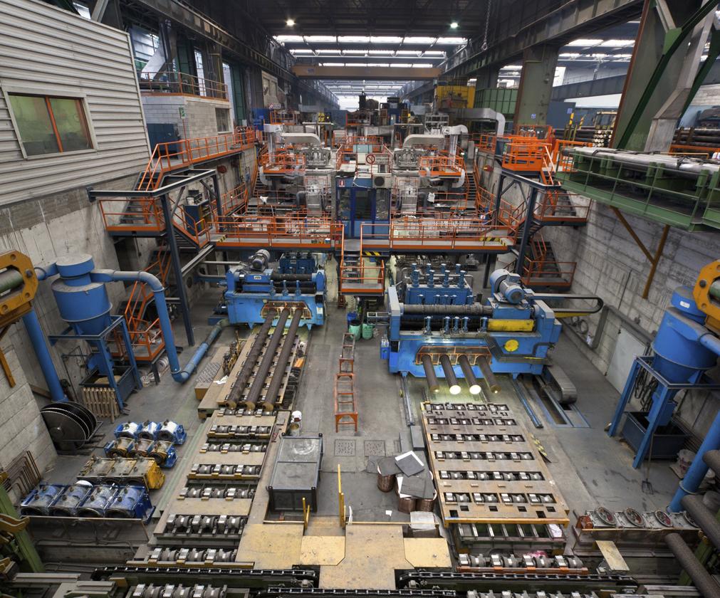 impianti produttivi automatizzati per fusione e trafilatura barre in ottone